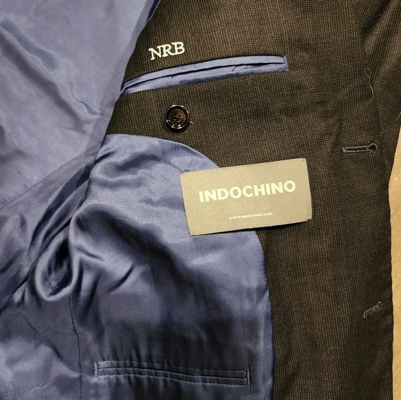 Indochino Navy Suit Set - Picture 5 of 13